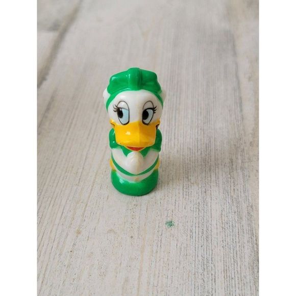 Miniature green outfit Daisy Duck Disney Pixar toy figure - Picture 1 of 5